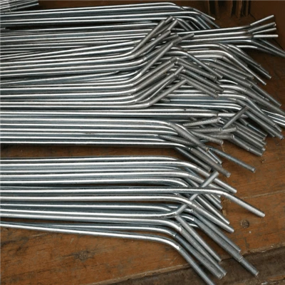 Varillas de hundimiento diagonales