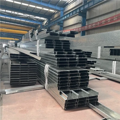 Correas de acero galvanizado C para construcción de cimientos