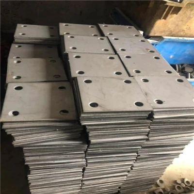 Placas de empalme de acero estructural